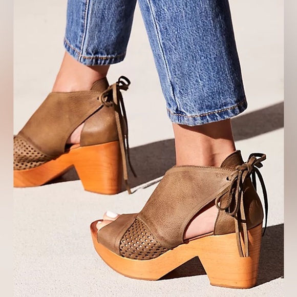 Free People Revolver Platform Clog Size 37 - Picture 1 of 7